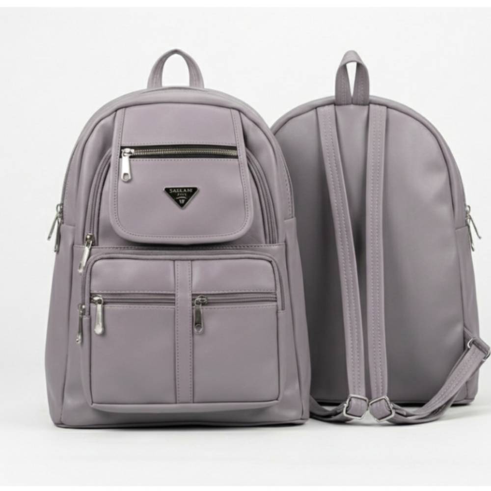 College bag for girl Grey colour